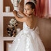 Tutu Blumenmädchen Kleid, Elfenbein Blumenmädchen Kleid, Tüll Blumenmädchen Kleid, Prinzessin Blumenmädchen Kleid, Mädchen Kleid Zug, rustikale Blumenmädchen Kleid