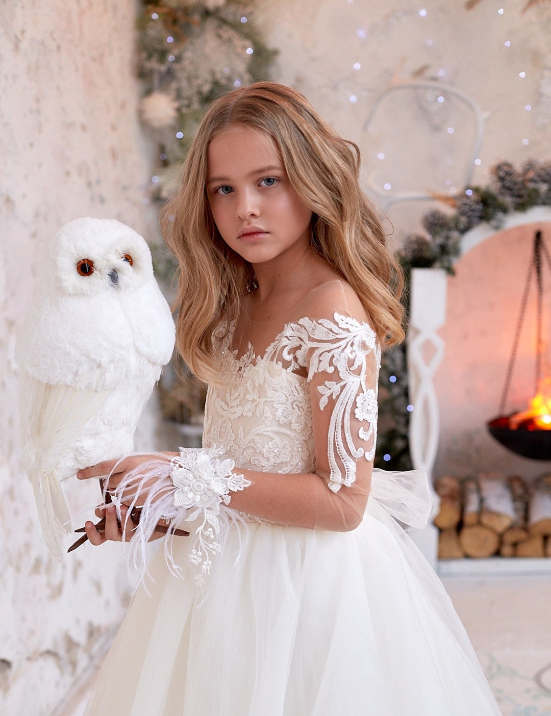 Ball Gown Rustic Flower Girl Dresses Amazon Lace Flower Girl Dress