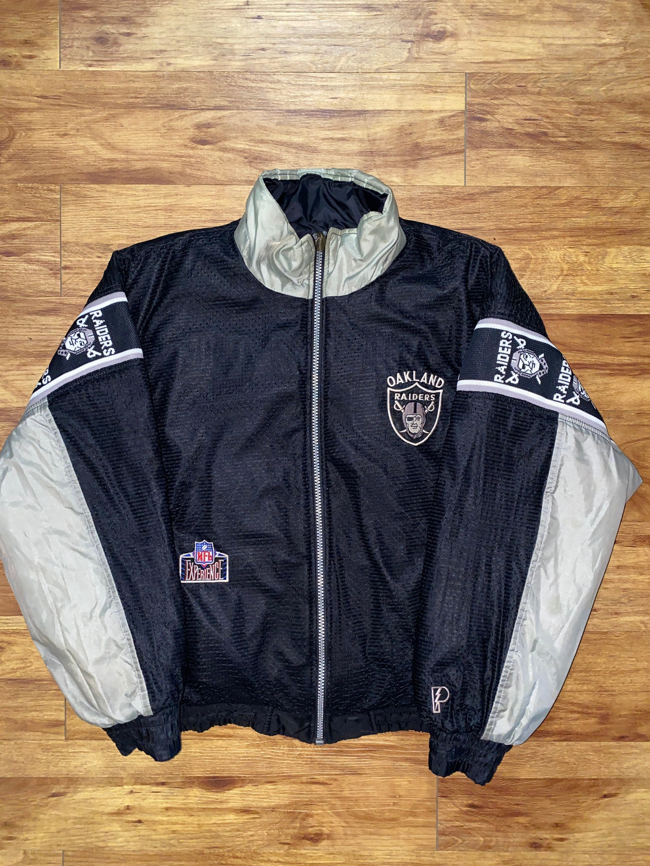 90s Raiders Jacket - Etsy