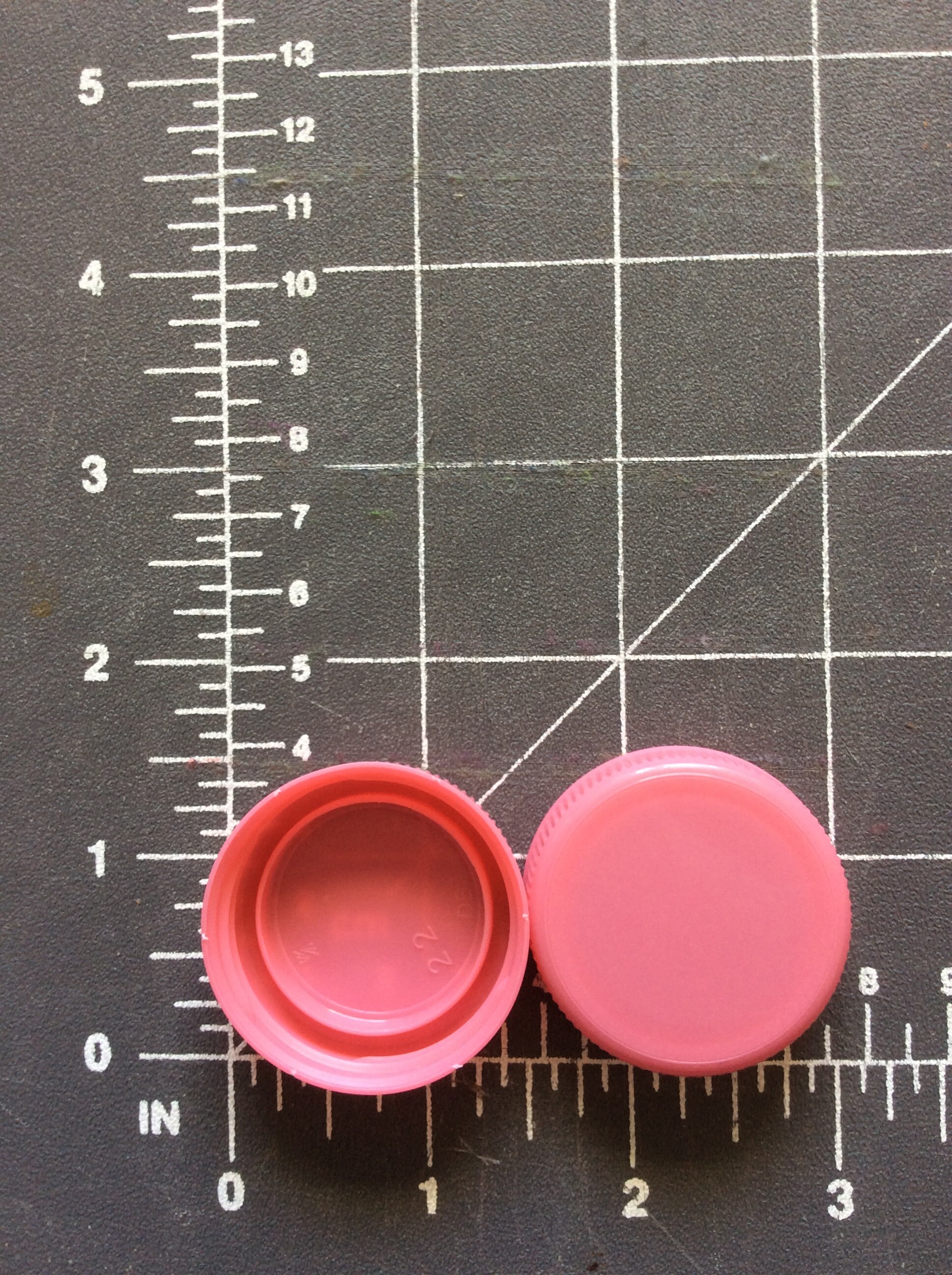 50 Milk Jug Caps Pink Etsy Canada