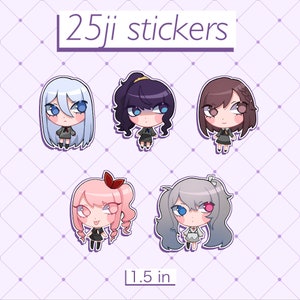 UITVERKOOP: 1,5-inch Project Sekai-sticker, 25 jaar oud