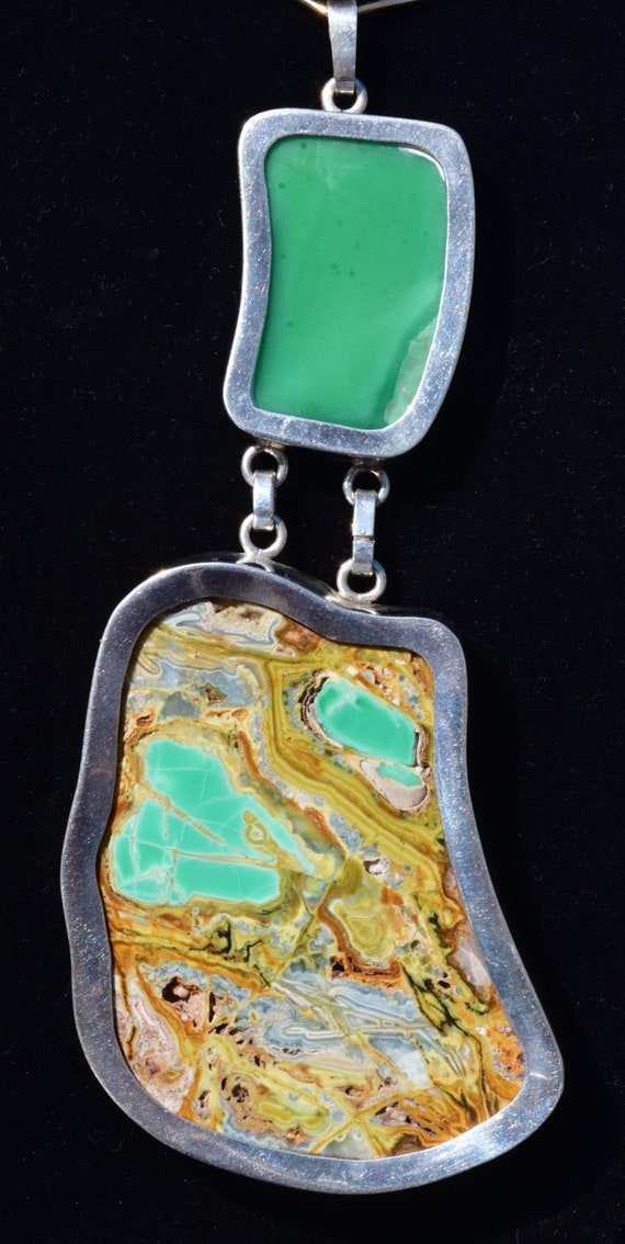 Fairfield Variscite in Sterling Silver