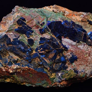 Large Tsumeb Azurite Specimen