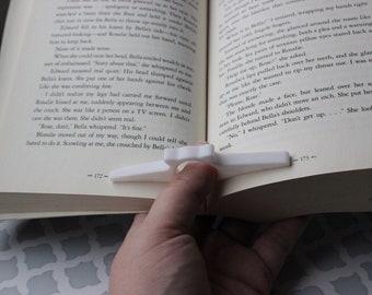 3D Printed Book Page Holder, Flexible Bookmark