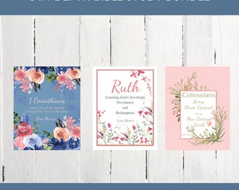 Bibelstudien-Paket: 1 Korinther, Rut, Kolosser (PDF-Download)