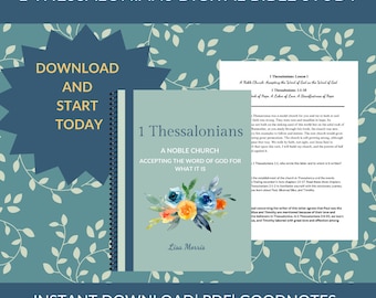 1 Thessalonicher Bibelstudienführer: Vertiefendes Schriftstudie (PDF-Download)