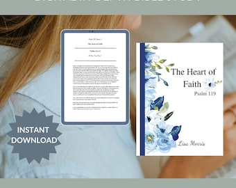 Psalm 119 Bibelstudienführer, vertiefendes Schrift-Arbeitsbuch (digitaler Download)