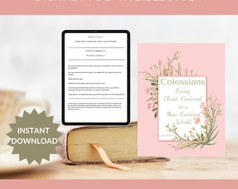 Colossians Bibelstudienführer, vertiefendes Schrift-Arbeitsbuch (PDF-Download)