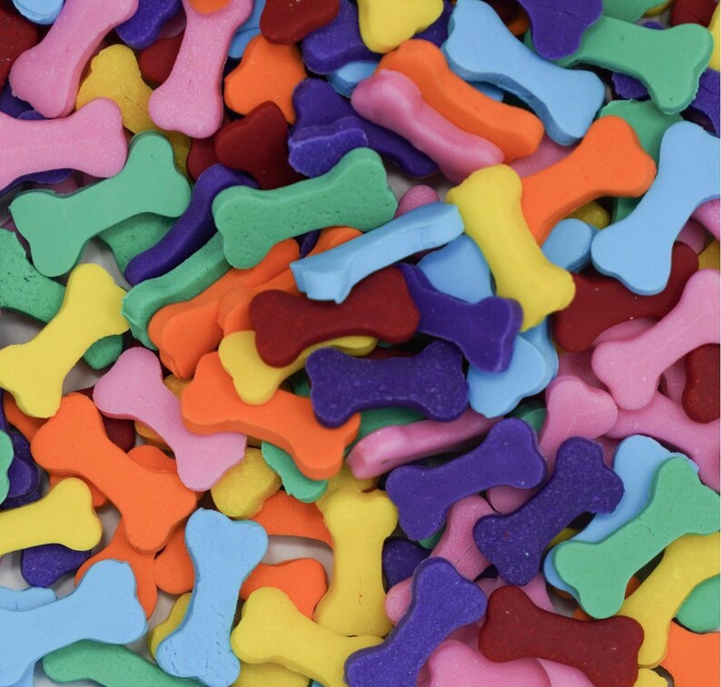 Pup Sprinkles. Dog Treat Sprinkles. Cute Dog Bone Sprinkles Etsy