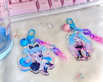 Hatsune Miku - Charmes Acryliques !