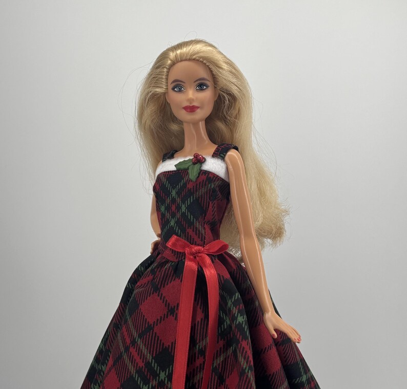 Jupe De Noël Hartstrings Pour Fille - Taille 6X, Motif écossais Rouge/vert/noir (Neuf Sans étiquettes)