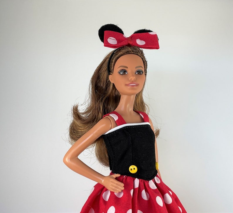 How To Make A Barbie Halloween Costume - Barbie Minnie Mouse Halloween Costume Dress | Etsy How To Make A Barbie Halloween Costume - Barbie Minnie Mouse Halloween Costume Dress | Etsy