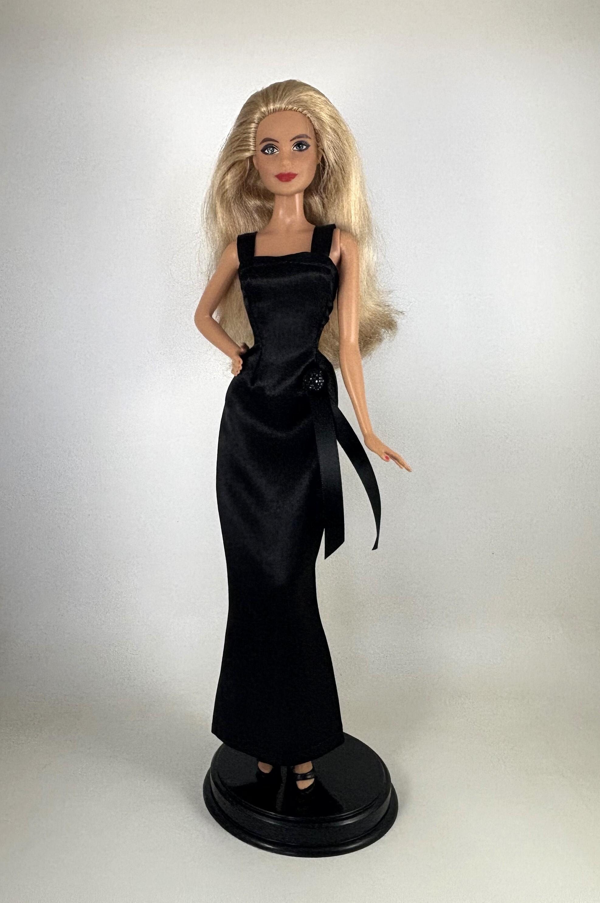 Barbie Black Evening Gown - Etsy