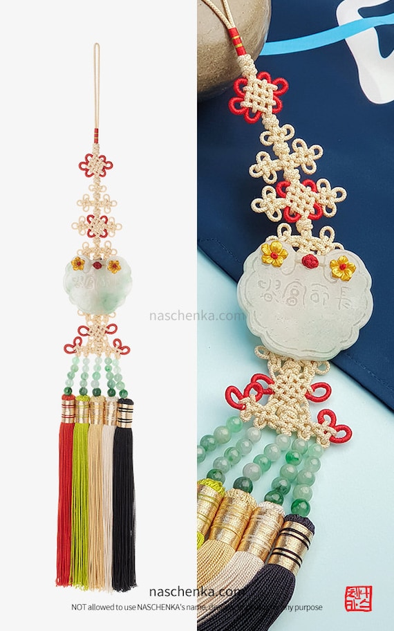 Korea Norigae (노리개) Silk 노리개 Korean Hanbok Traditional