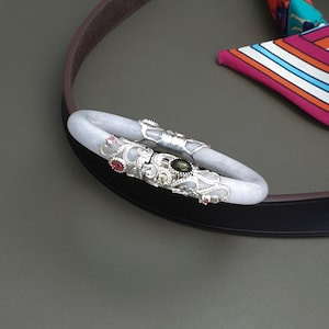 50~ 52 mm white jade bangle (1 cm), size free jade bangle ,Silver bracelet, White jade, Natural jade bangle, natural jade bangle bracelet