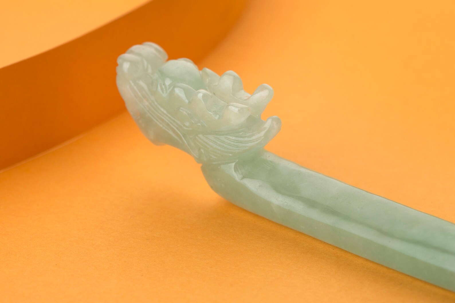 Binyeo Korean jade hair stick for wedding presentNASCHENKA Etsy