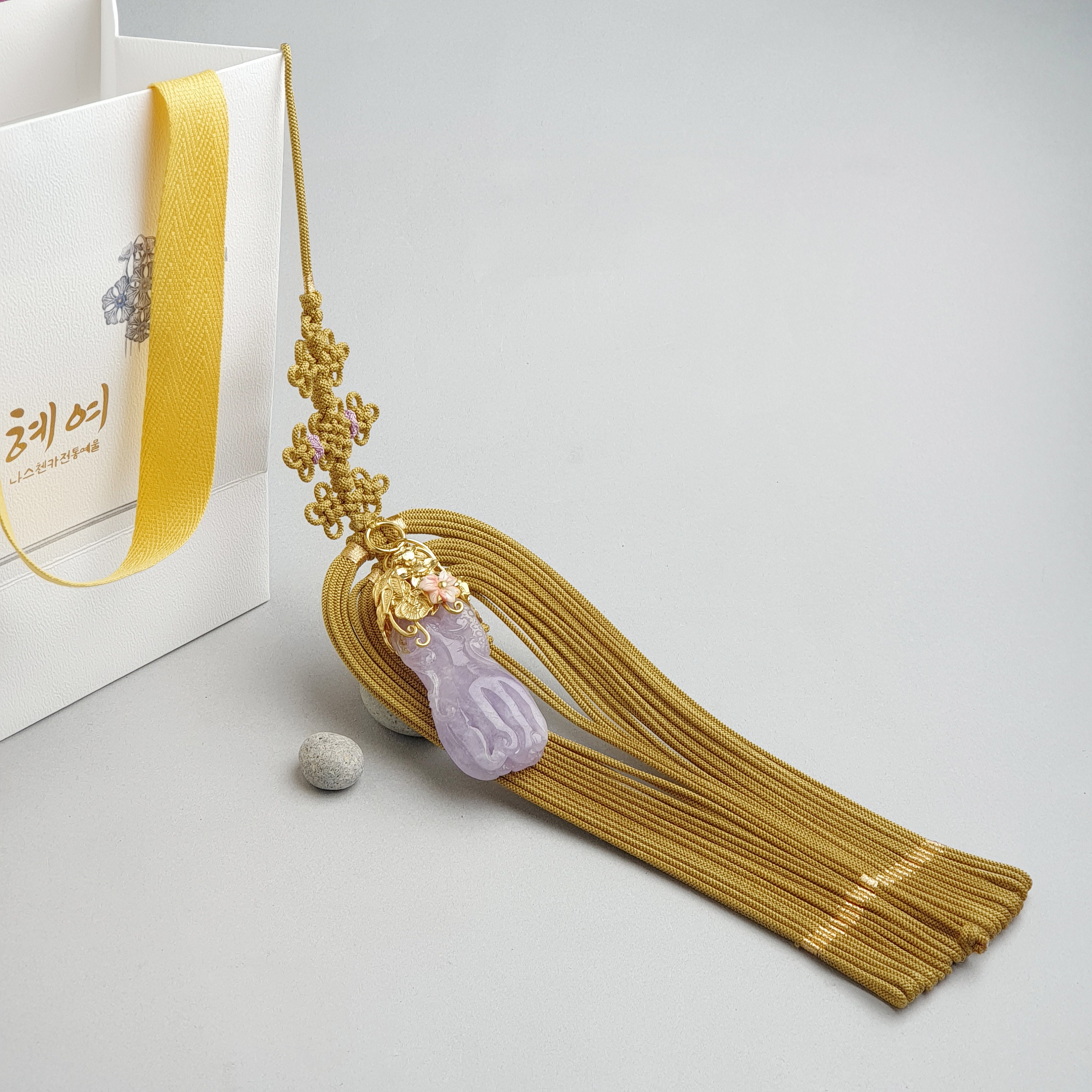 Real Silk Norigae Tassel | Korean Traditional Hanbok Accessory
