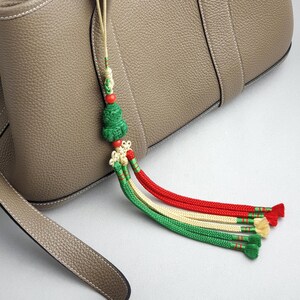 Seoul norigae tassel jade NASCHENKA Traditional Korean silk fabric Handmade hanbok accessories norigae tassel NASCHENKA