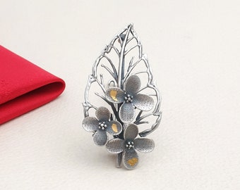 Seoul Korea Kdrama Kpop hairpin hair clip, hairpin hair grip silver with gemstone NASCHENKAKorean fashion jewelry