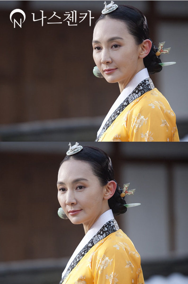 Cheopji – Traditional Korean Hair Ornament Korean Hanbok Tiara ...