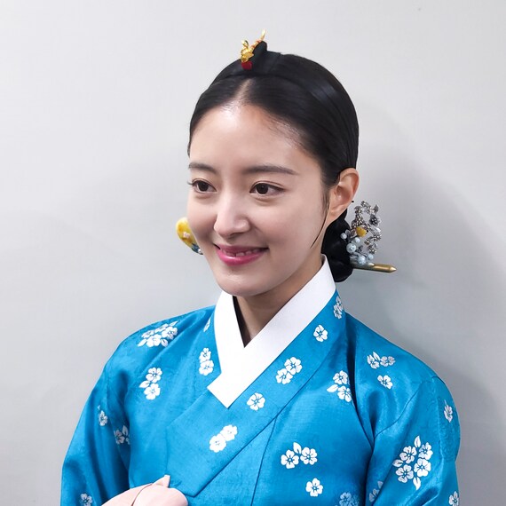 korean hanbok hair