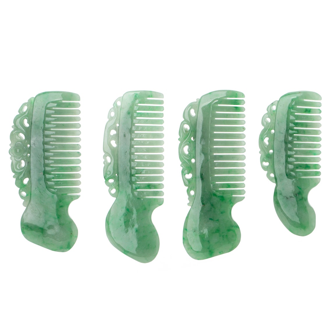 Precious Jade Comb Jade Comb healing hair combNASCHENKA Etsy