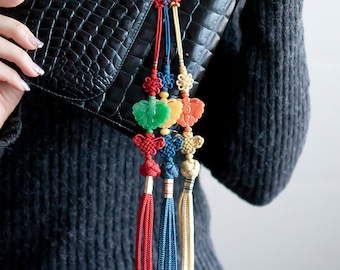 Seoul Needle wrap norigae hanbok korea kingdom jewelry norigae 925 silver kdrama kfasion hanbok ornament norigae korea tassle  korea jewelry