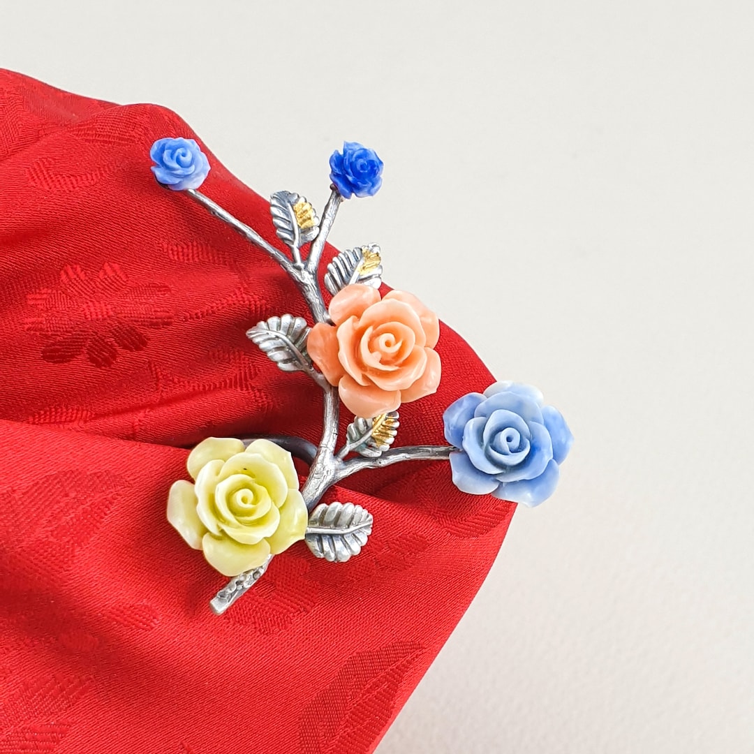 Joseon Hairpin Korean Hair Pin Traditional Korean Hair Etsy