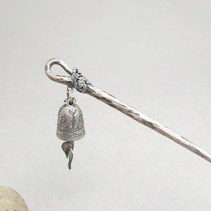 Korean hair binyeo Seoul NASCHENKA Traditional Korean hanbok long handmade hair stick pins with silver binyeo 비녀Korean fashion jewelry