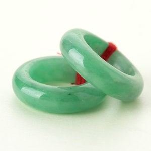 jade ring, green jade twin ring, US 7.5 , mr queen jewelry,korean hanbok ring,  jade ring, korean jewelry, hanbok kingdom jewelryNASCHENKA