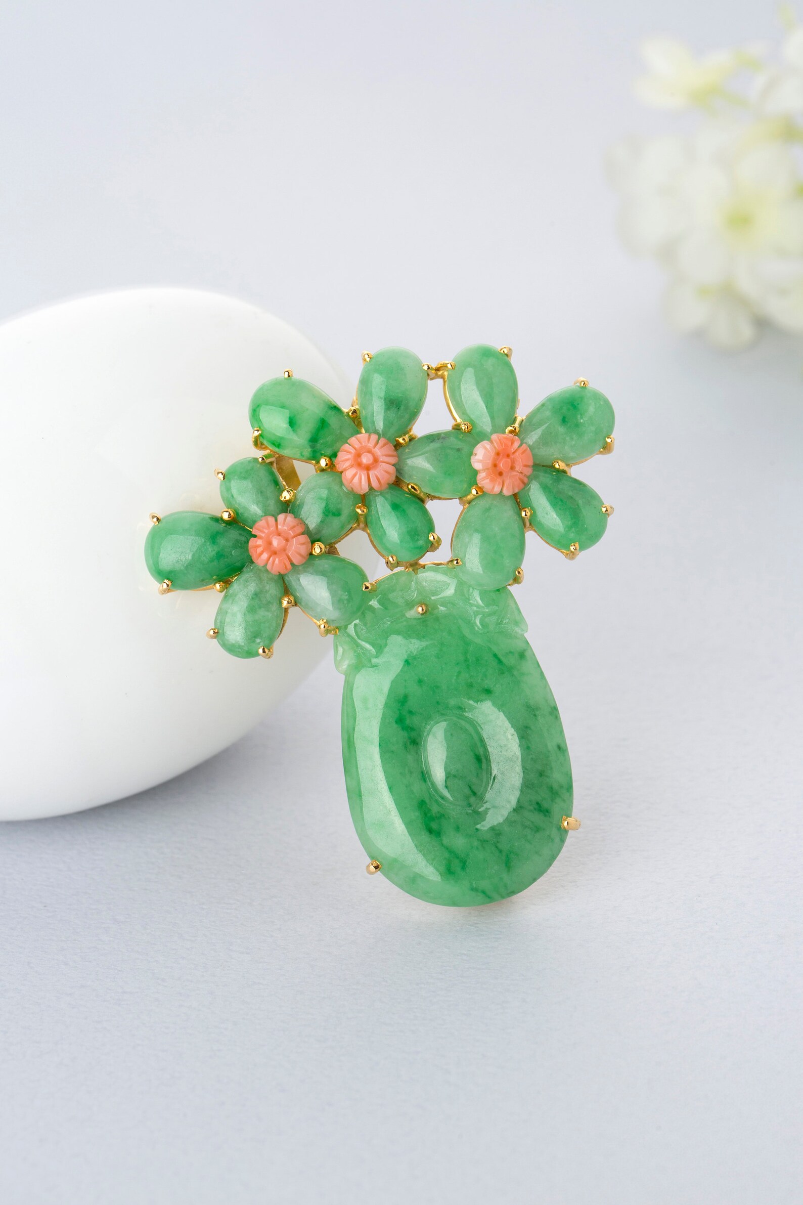 Green jade jewelry korean historical jewelry jade pendant Etsy