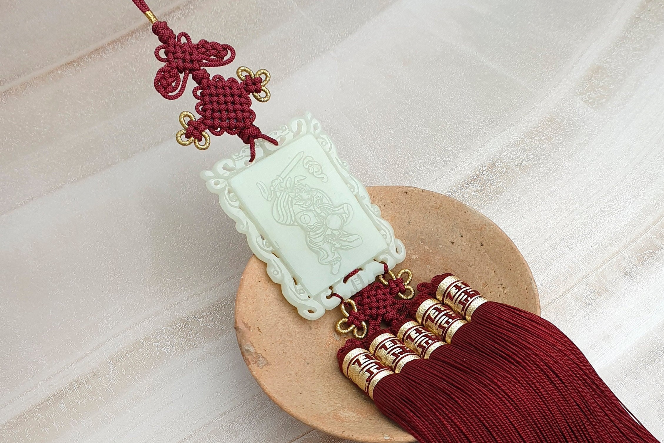 Seoul Korean Hanbok Norigae, Drama, Fasion, Nephrite Silk Korea Tassle, Jewelry, Wall Decornaschenka