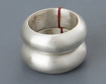 Korean traditional silver rings set, Korean drama ring, wedding ring, propose ring, Korean gift, Korean jewelry, rings 925 silver NASCHENKA