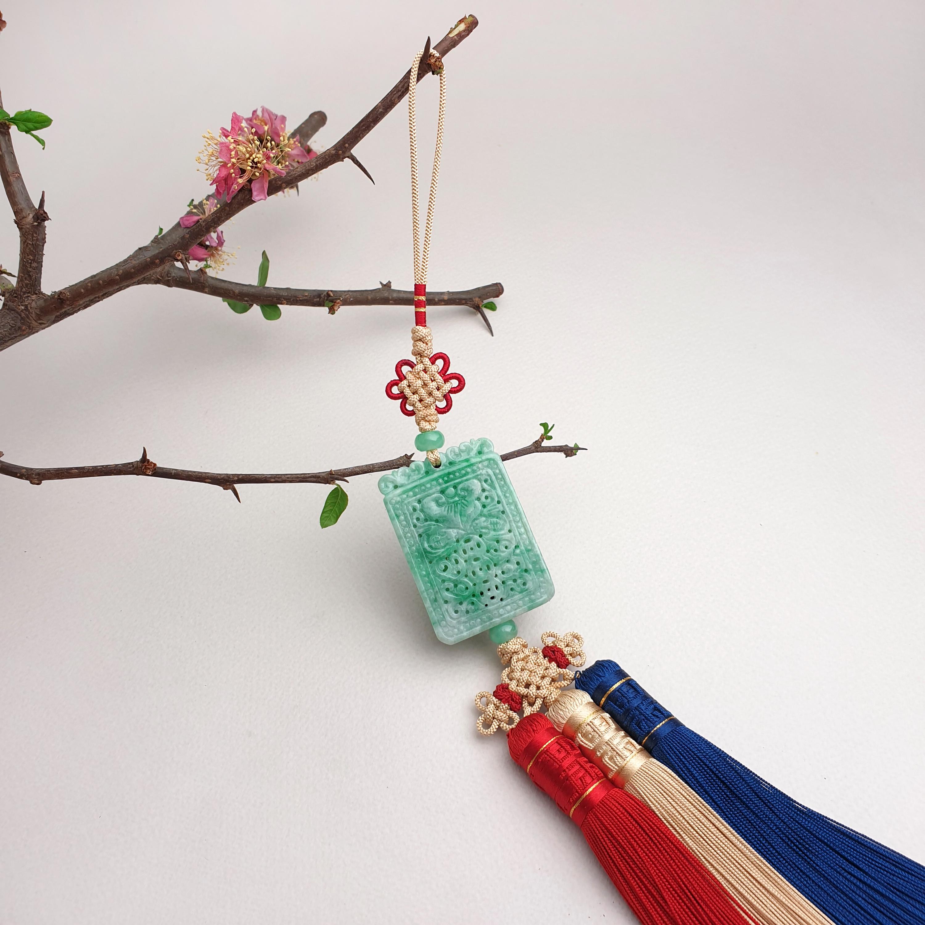 Real Silk Norigae Tassel | Korean Traditional Hanbok Accessory