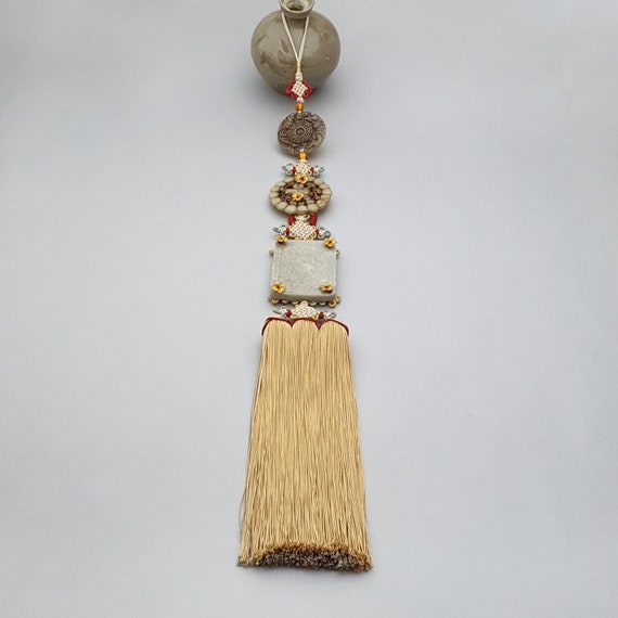 Korea Norigae (노리개) Silk 노리개 Handmade Silk Hanbok Norigae