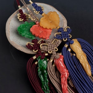 Coral jewelry for Korean woman handmade art,luxury korea hanbok kdrama Kculture hanbok ornament norigae korea tassle korea jewelryNASCHENKA image 2