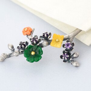 Korean hair stick , korean wedding hair jewelry, hair stick, binyeo, hanbok, silver hair pin hair stacking layering, kingdom jewelry 뒤꽂이