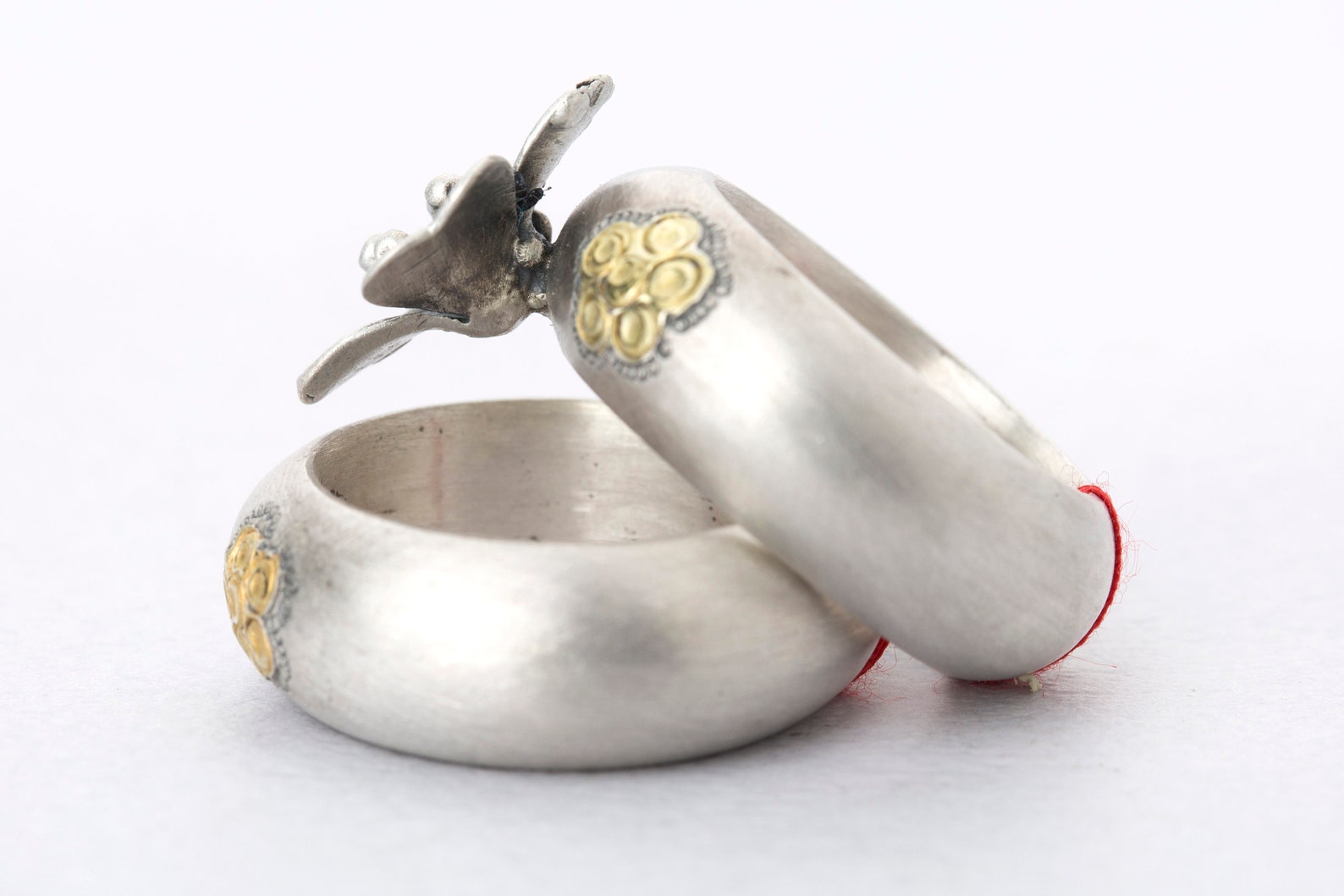 Traditional Korean Ring Set Korean Wedding Ring Engagement Etsy