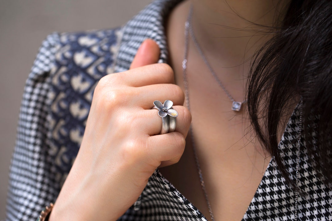 Korean Silver Ring Pairnaschenka Traditional Korean Hanbok