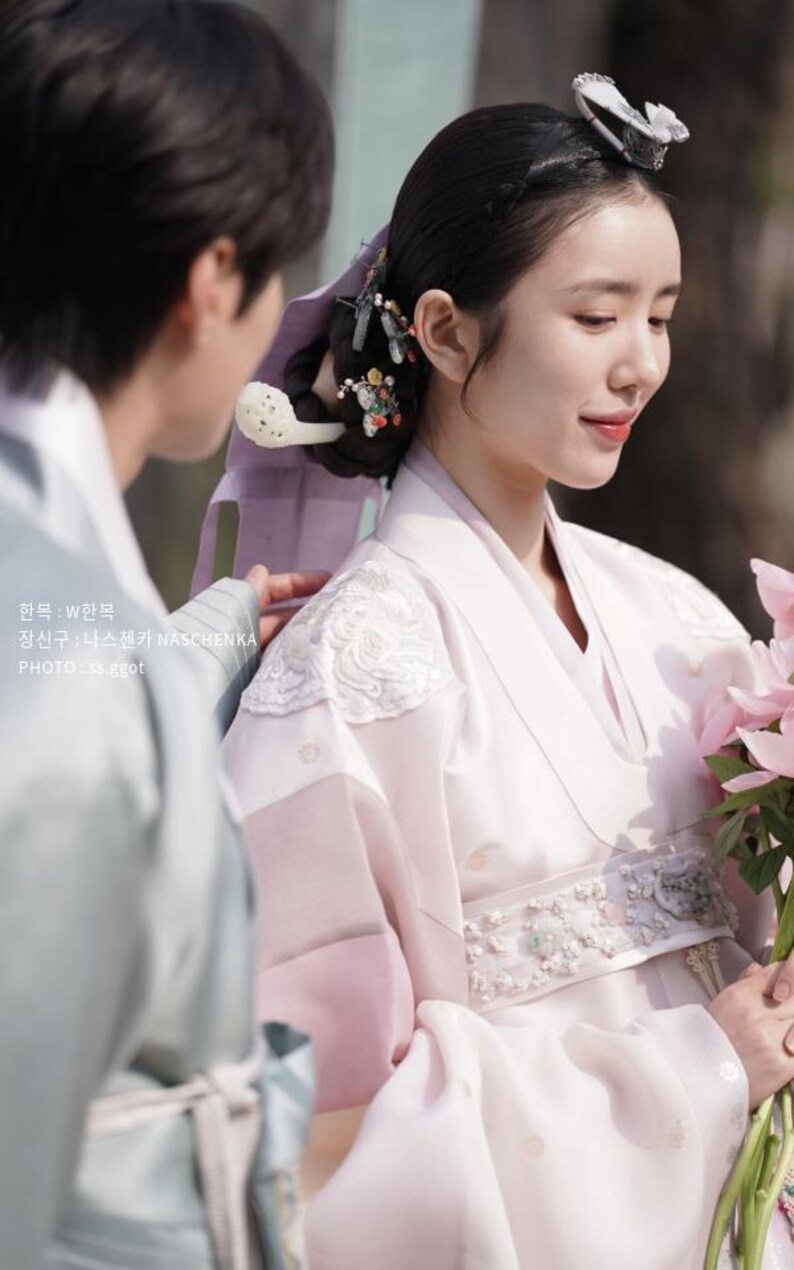 Jade Phoenix Cheopji – Sterling Silver Korean Hairpin, Hanbok Accessory ...