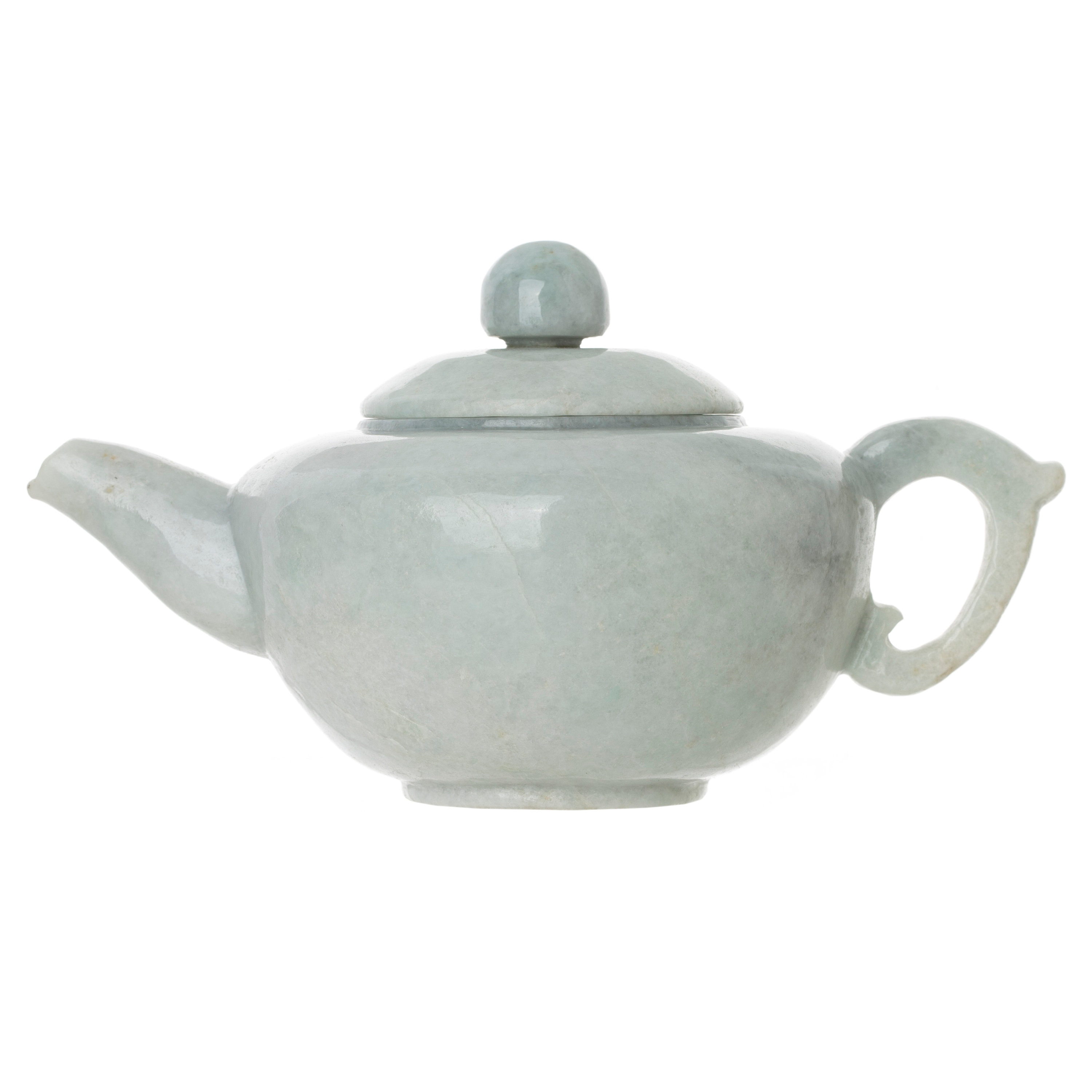 Natural white color jade teapot collection of jade decorative Etsy