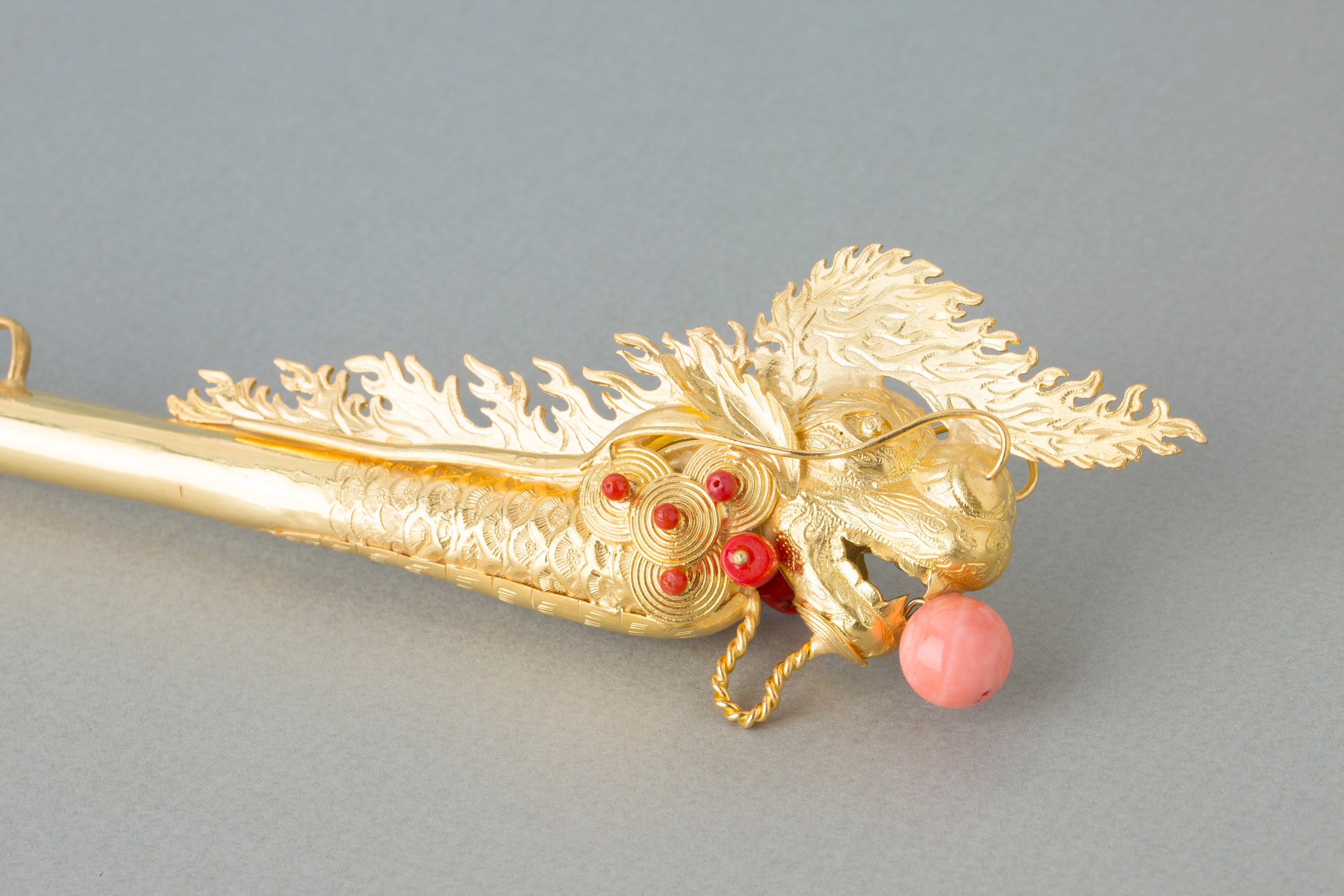 Antique jewelry korean binyeo for hanbok Dragon jewelry Etsy