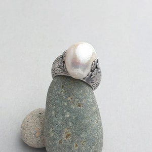Silver craft gemstone Ring by NASCHENKA • Your size Gemstone Ring •  Hanbok ring • Best Gift • Anniversary Gift  • Korea ring