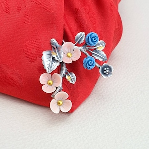 Handmade Traditional Korean Hair Comb Stick Pin -  Party Updo Hair Accessory Joseon hairpin Traditional Korean hanbok hair pin