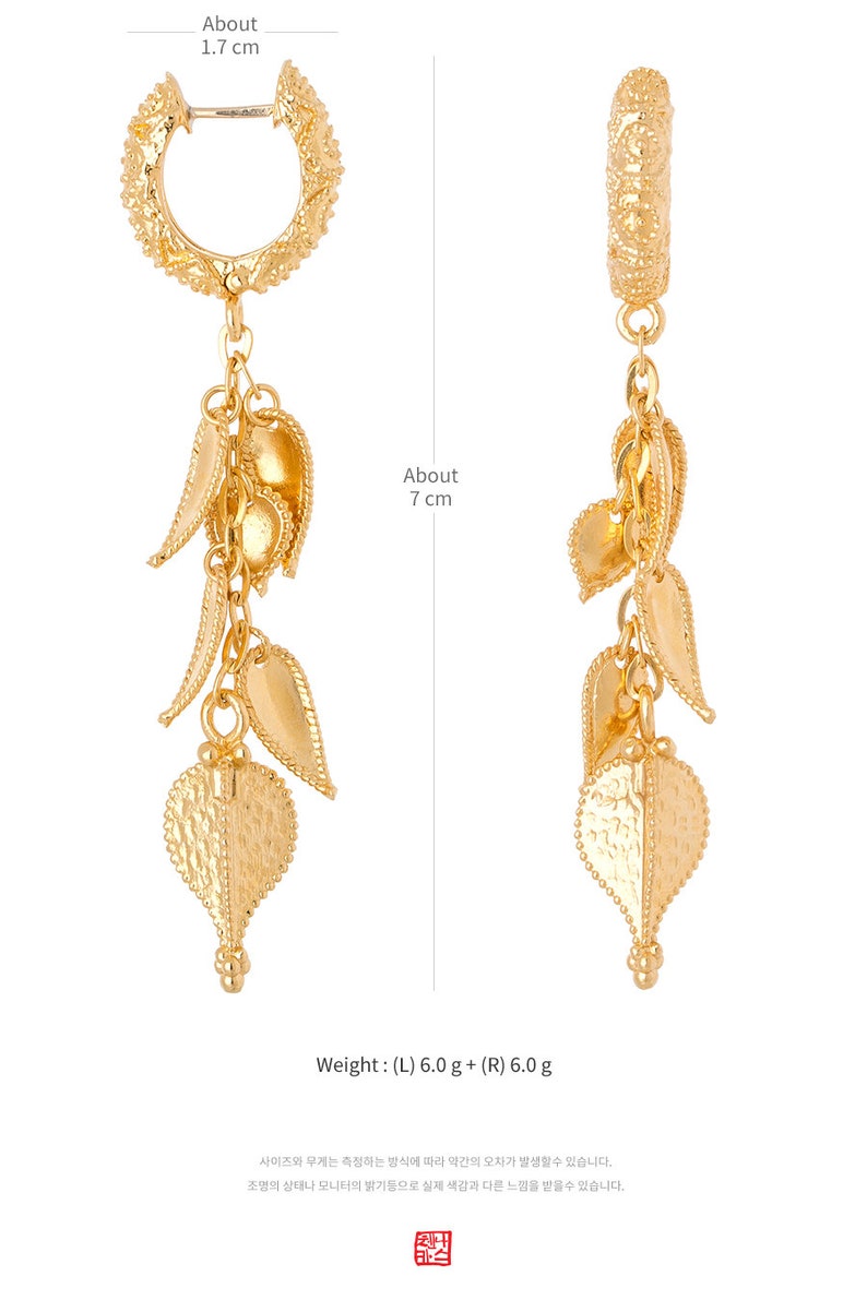 Korean Earrings Korean Kingdom Dynasty Earrings Korea Etsy