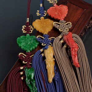 Coral jewelry for Korean woman handmade art,luxury korea hanbok kdrama Kculture hanbok ornament norigae korea tassle korea jewelryNASCHENKA image 5
