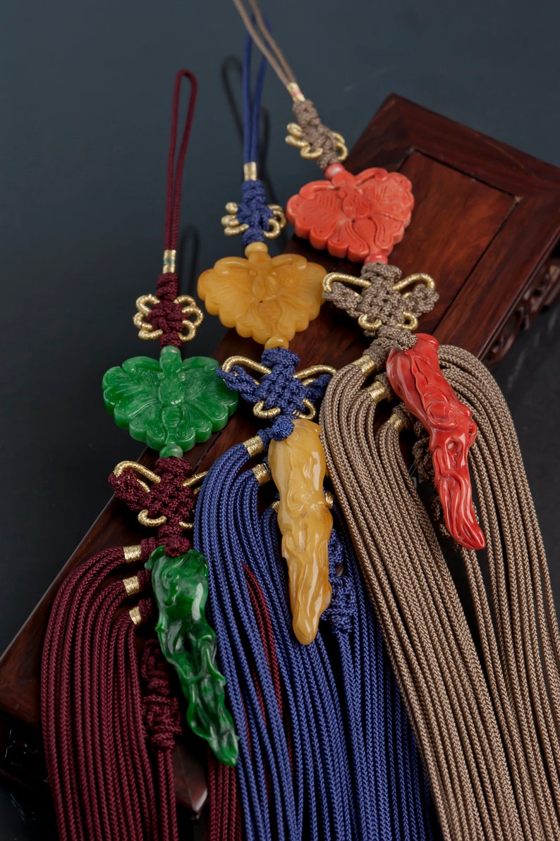 Coral jewelry for Korean woman handmade art,luxury korea hanbok kdrama Kculture hanbok ornament norigae korea tassle korea jewelryNASCHENKA image 5