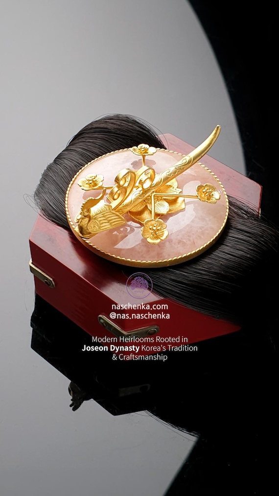 The Art of Korea Traditional Korean Cheopji Hairpin – Sterling