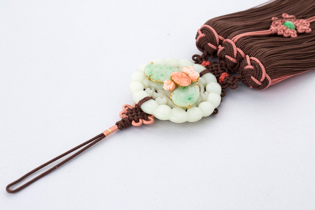 Korea Norigae (노리개) Silk 노리개 Traditional Korean Drama Hanbok