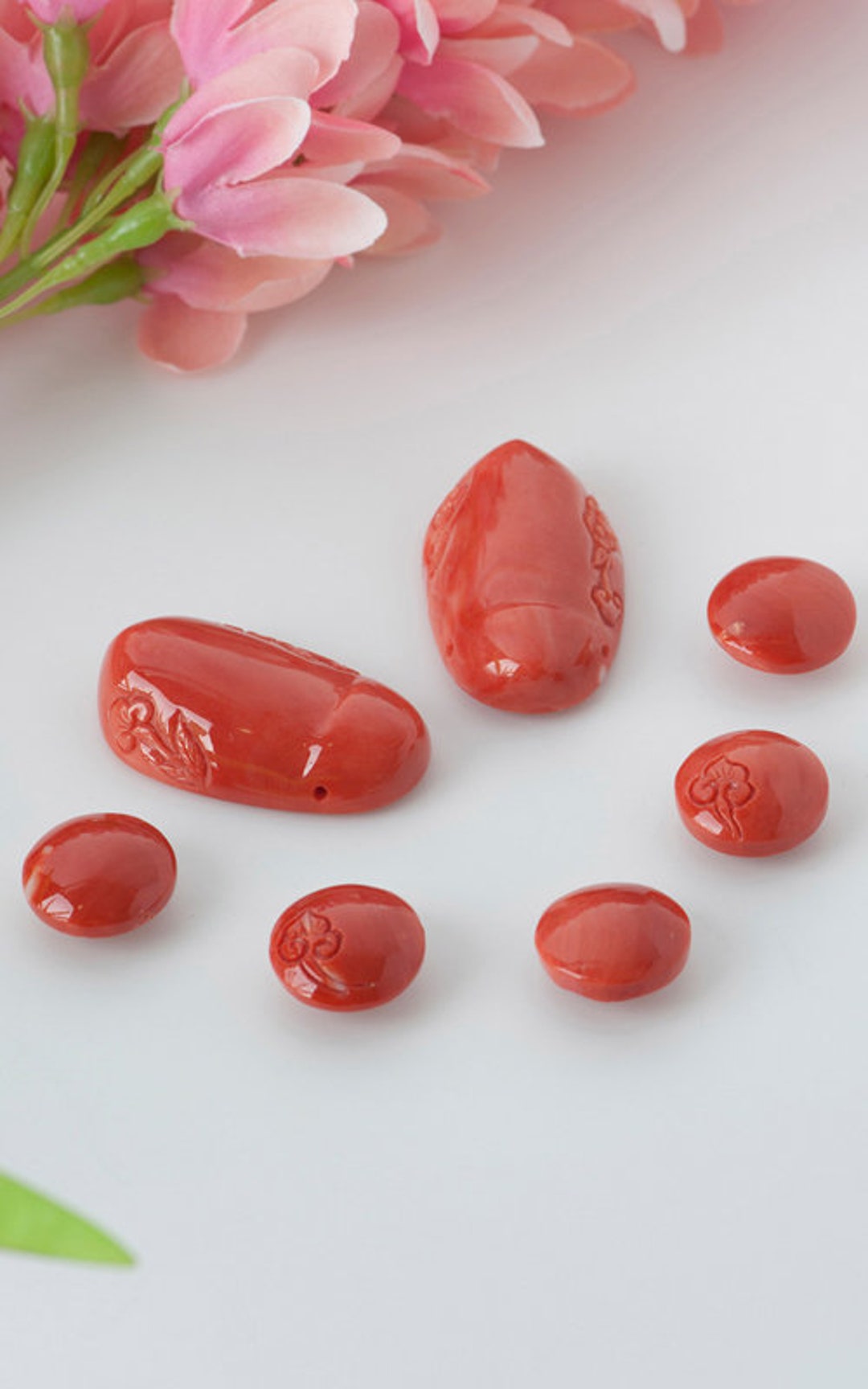 Korean Button Korean Coral Button for Hanbok Man , 결혼예물 시아버지용korean Fashion Jewelry ...
